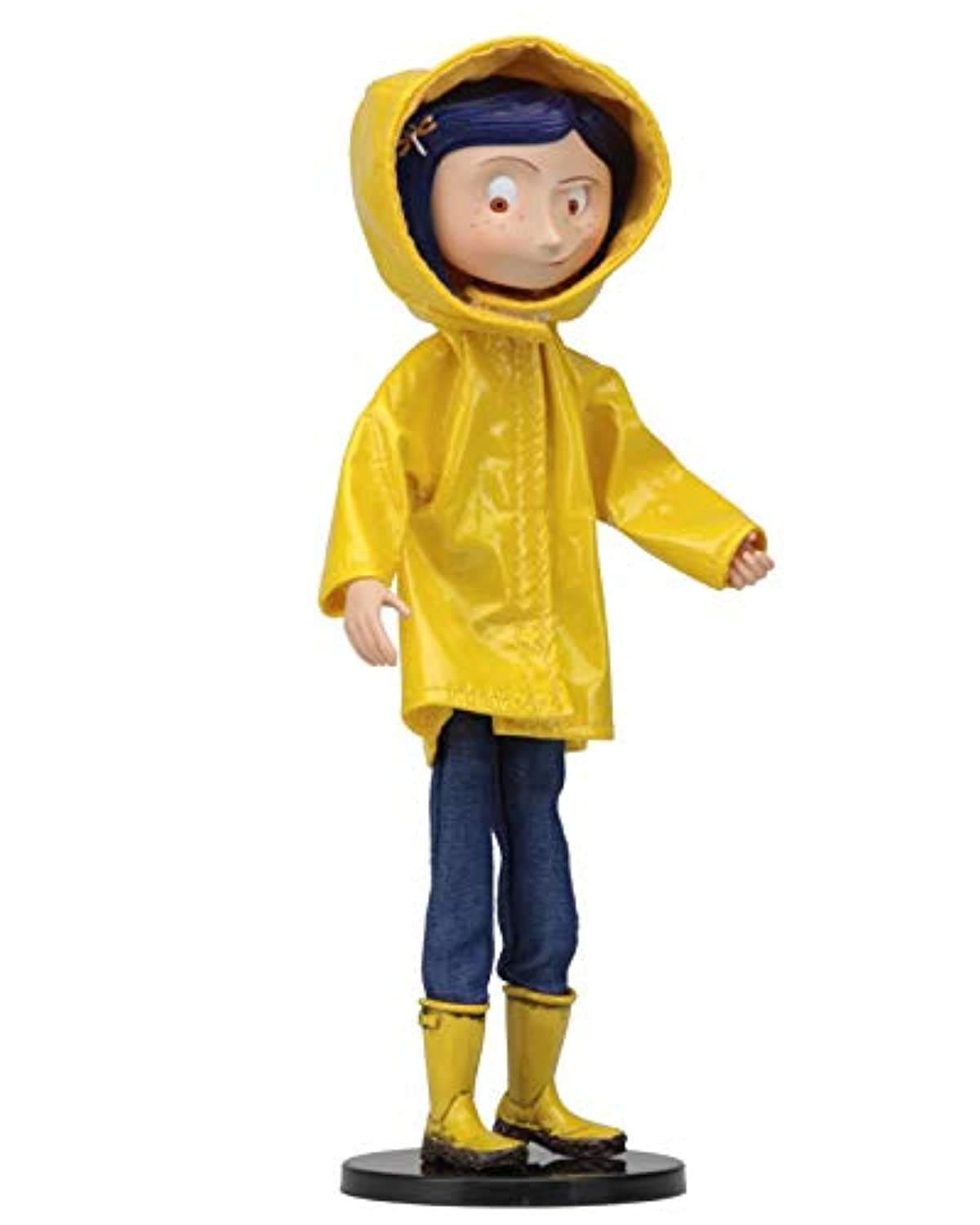 NECA 49503 Coraline Fashion Doll, Yellow, Blue