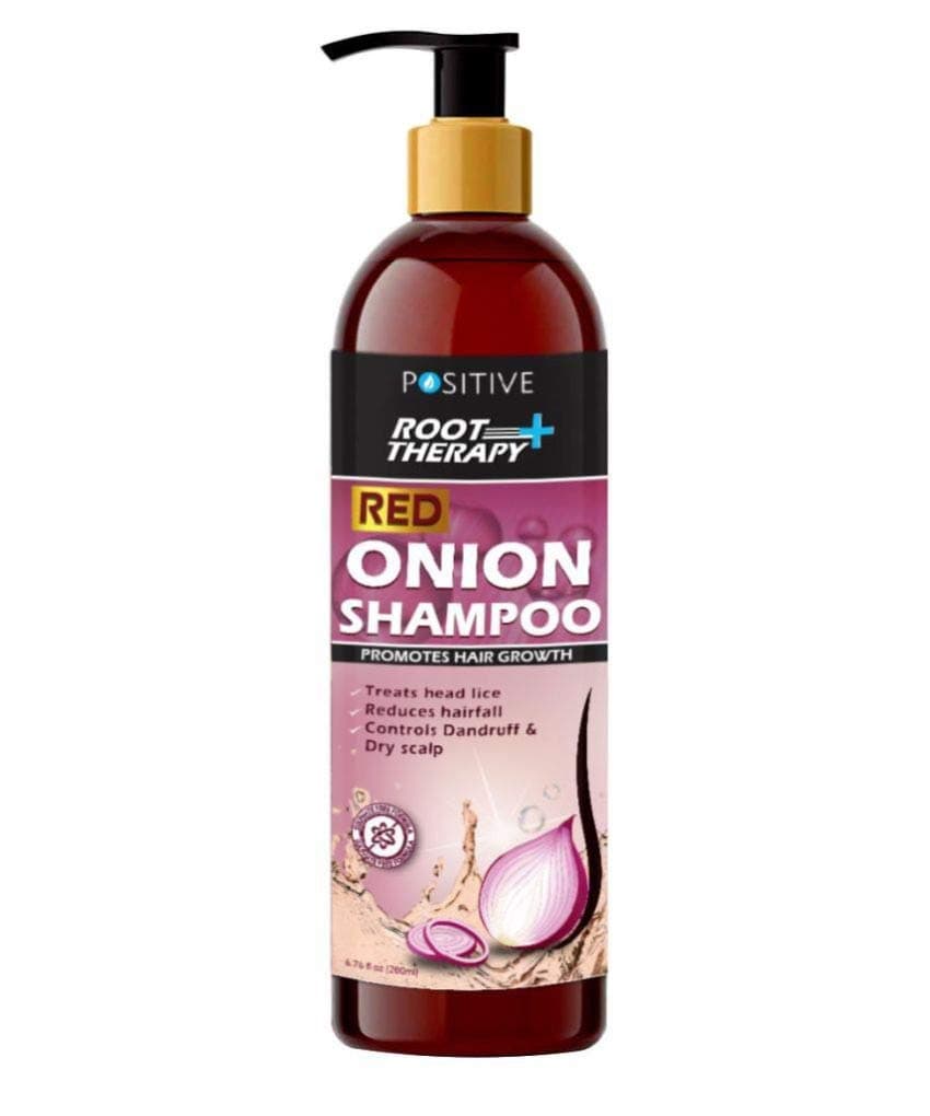 Positive Root Therapy + Red Onion Shampoo For Hair, 200 ml