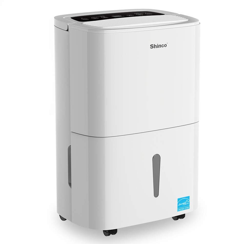 Shinco 70 Pints Dehumidifiers with Built-in Pump, Energy Star Certified, for Spaces up to 5000 sq.ft, Perfect for Basements, Easy Control of Humidity