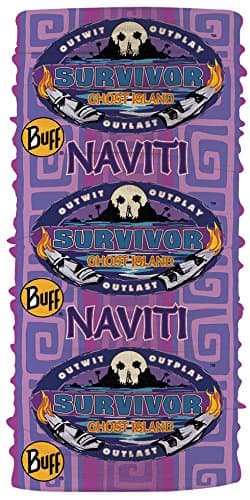 Buff CBS Survivor 36 Ghost Island Naviti Tribe Purple