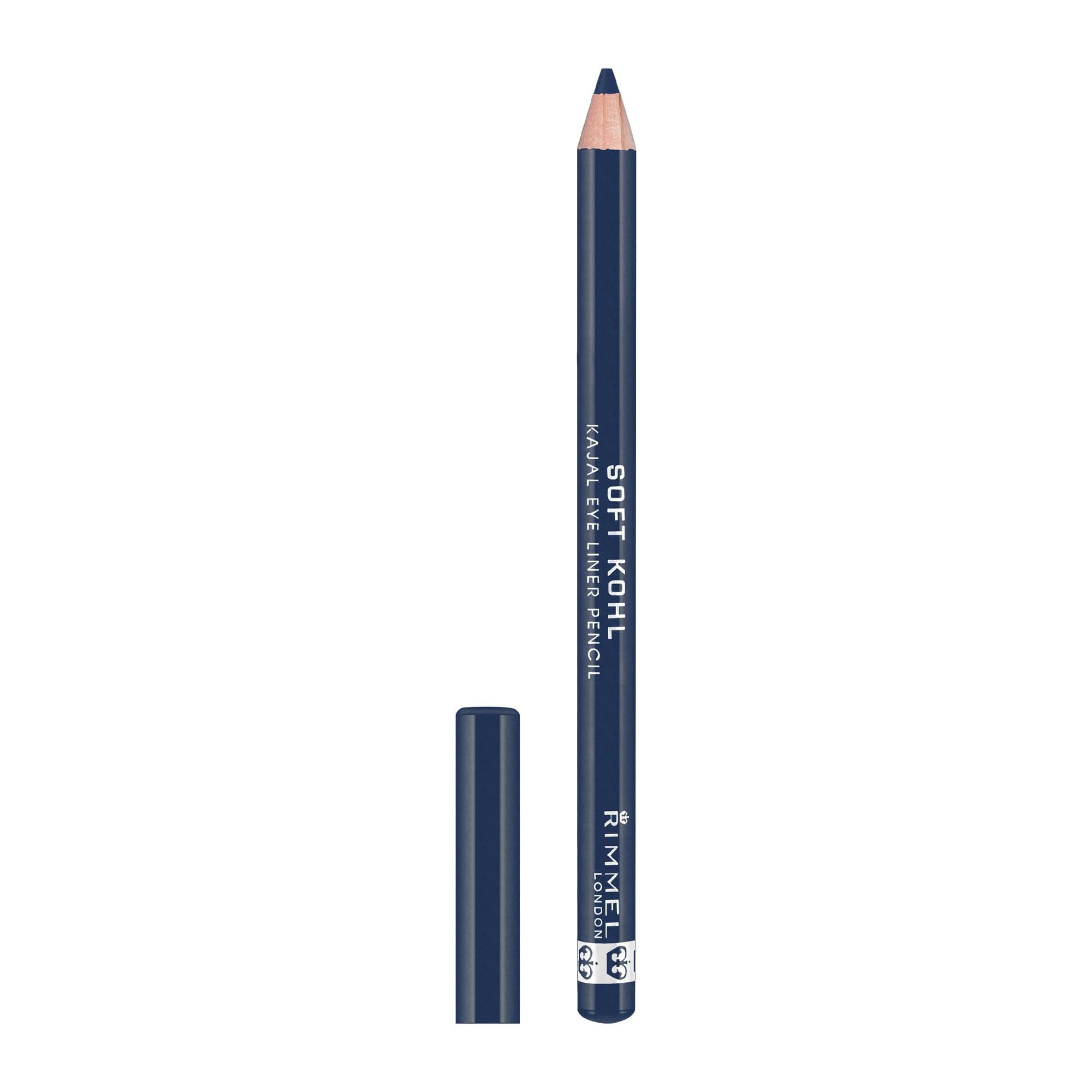 Soft Kohl Kajal Professional Eyeliner Pencil, Denim Blue, Long-Lasting, Vibrant Colour, Smudgeable 1.2 grams