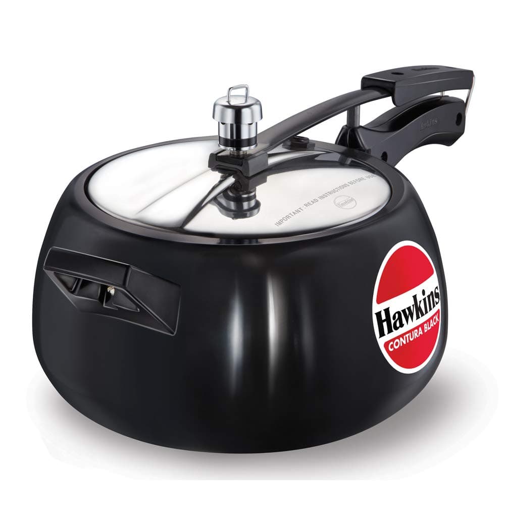 Hawkins Contura 5 Liters Hard Anodized Pressure Cooker by Mercantile International