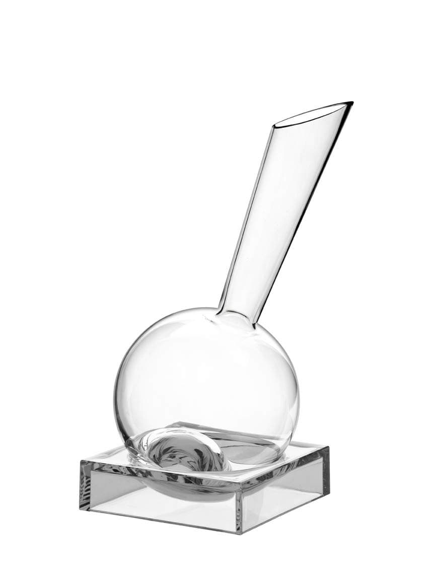 ItalesseVinocchio Decanter 50 3/4 oz with transparent base