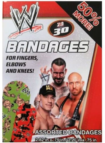 WWE Wrestling Bandages Bonus Pack (Pack of 3)