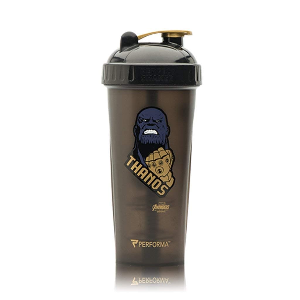 Avengers Infinity War Series Protein Shaker Bottle Mixer Cup. 100% Officially Licensed Products. (Thanos)