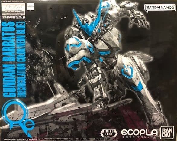 BANDAI Mobile Suit Gundam Iron-Blooded Orphans MG 1/100 Gundam Barbatos [Recirculation Color/Neon Blue] [Event Limited]