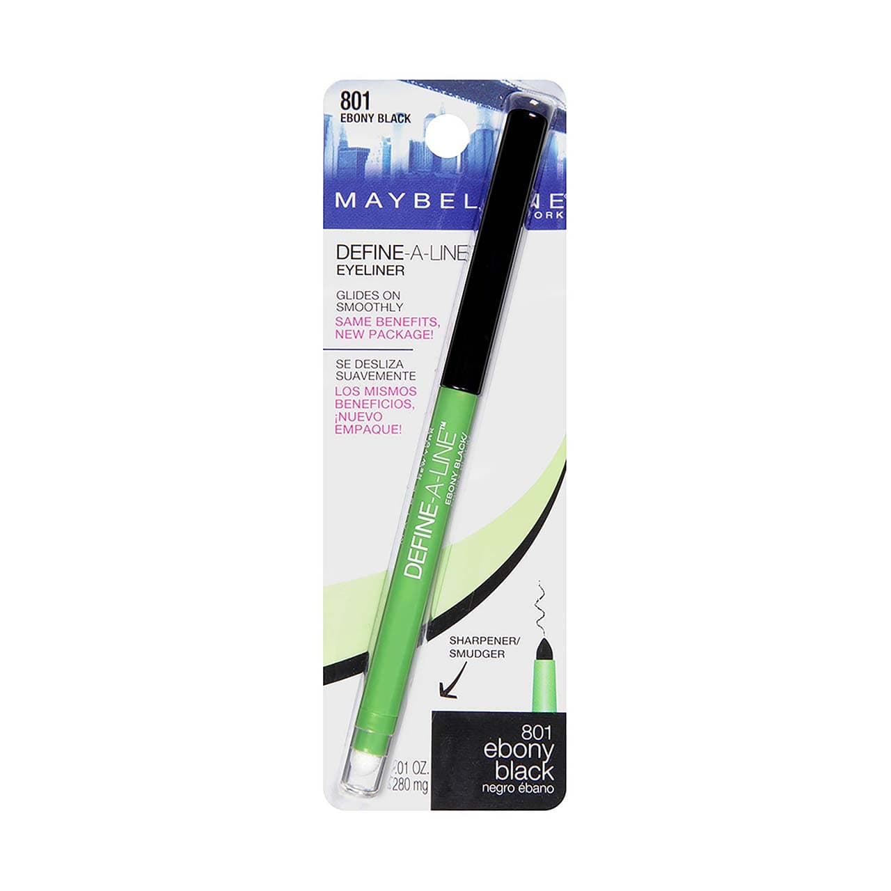 Define-A-Line Eyeliner Ebony Black (2-Pack)