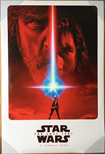 Movie Poster STAR WARS THE LAST JEDI 2 Sided ORIGINAL Version B 27x40 EPISODE VIII