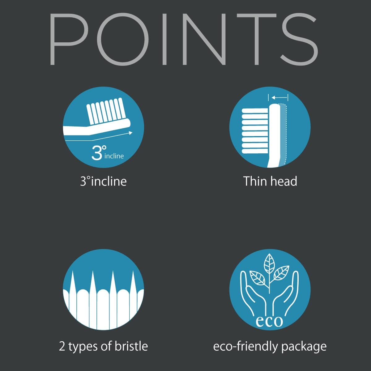 Soladey Ionic Toothbrush Replacement Brush Heads Refill, 4 Count -3 Row Ultra Fine Bristle