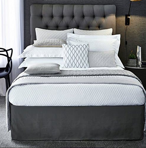 Cadogan Duvet Cover, King, Sateen, Platinum