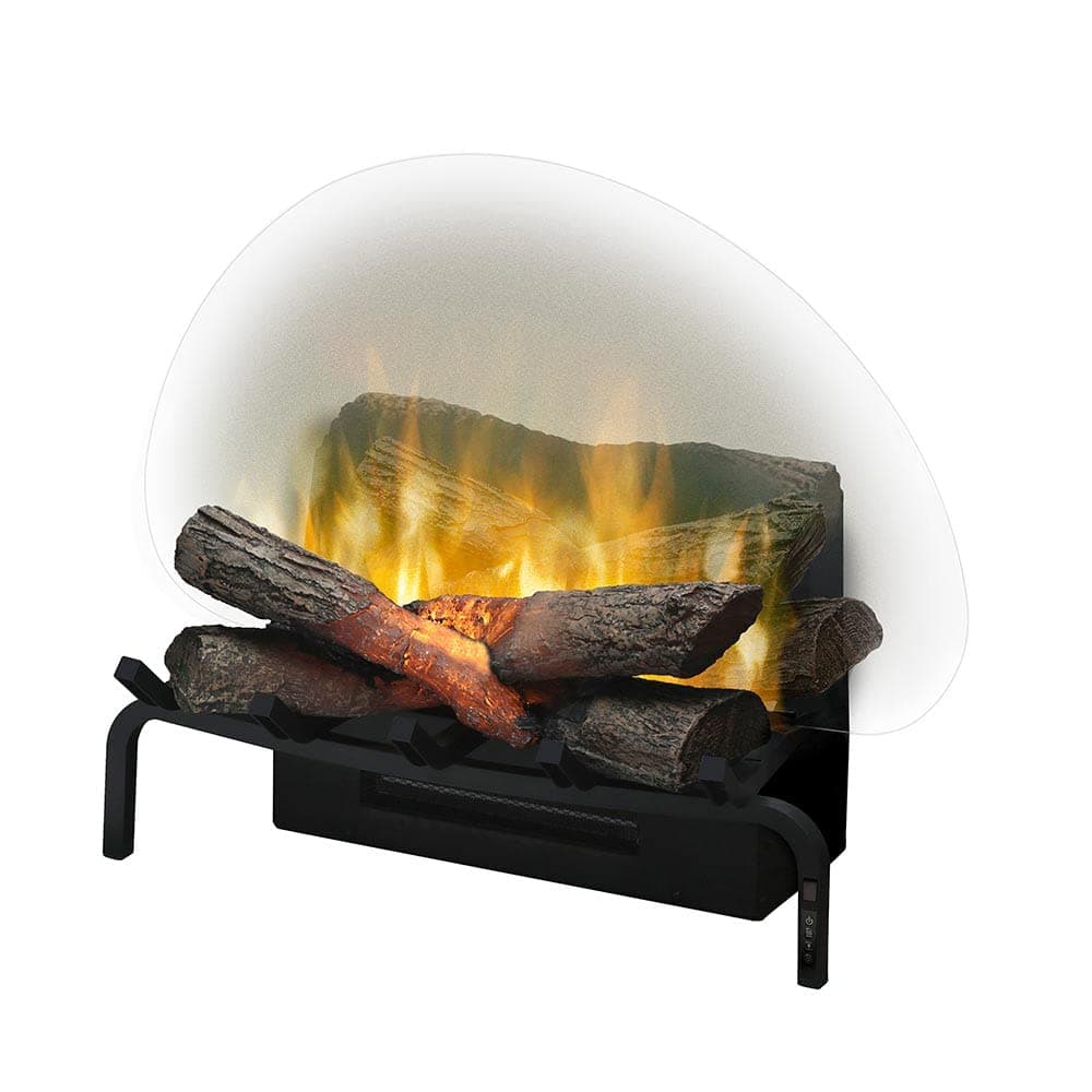 Revillusion Electric Fireplace Log Insert - 20 Inch Faux Wooden Logs, Plug in Electric Heater; Remote Control Included - Supplemental Zone Heat | Model #RLG20
