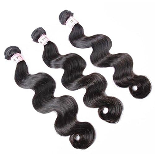 CoolFar 10"12"14" 7A Indian hair weft body wave remy hair virgin human hair 3 bundles 300 gram natural black remi hair weft