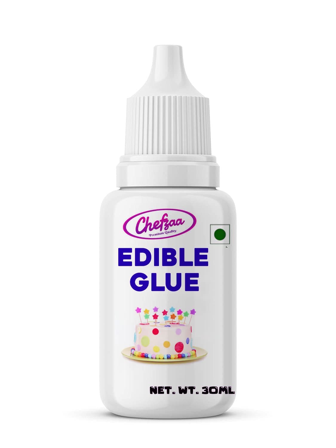 Chefzaa Edible Gum/Edible Glue/Edible Adhesive for Food Fondant Baking Cake 30ml