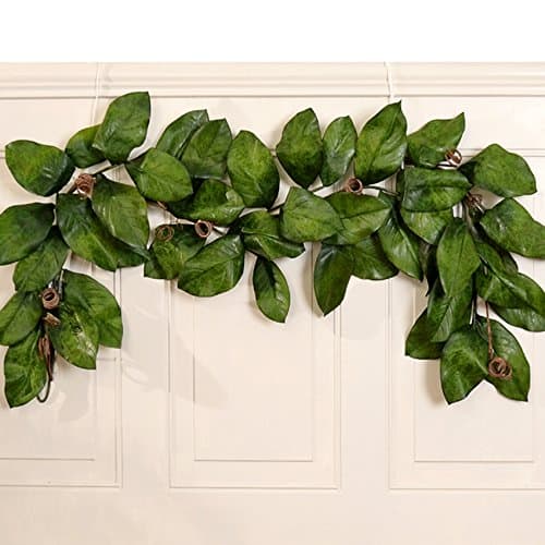 Floral Home Decor Magnolia Leaf Garland WR4958