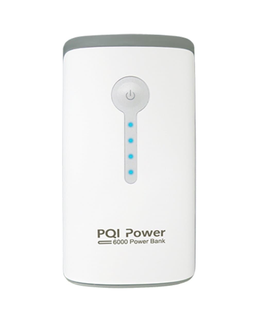 PQI i-Power 6000 Compact Power Bank (White) 6000mAh / 5V / 2.5A