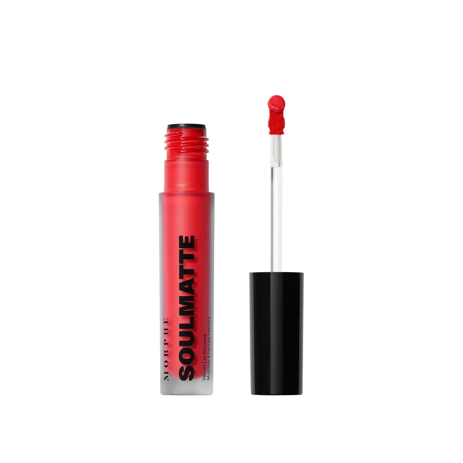 Soulmatte Velvet Lip Mousse - Air-Whipped Matte Lipstick for Women with Vitamin E to Hydrate, Soften & Smooth - Provides Long Lasting & Velvety Formula - First Kiss (0.13 Fl Oz)