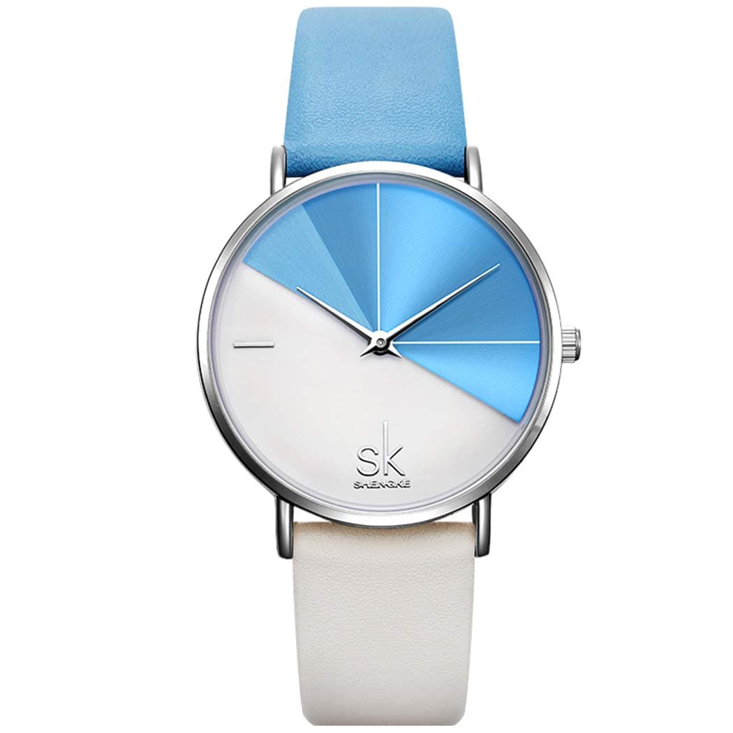 Simplicity Creative Women Watch Genuine Leather Elegant Women Watches Ladies Business Wristwatch