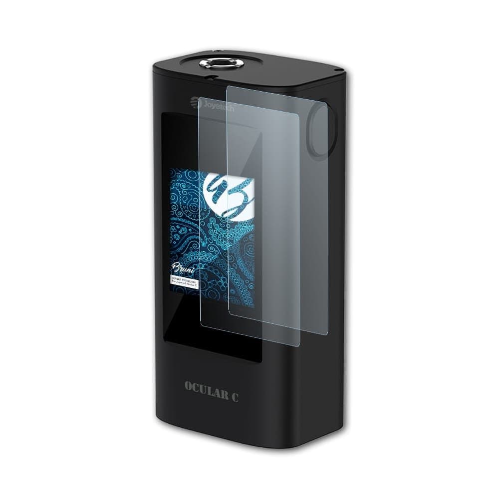 BruniScreen Protector compatible with Joyetech Ocular C Protector Film, crystal clear Protective Film (2X)