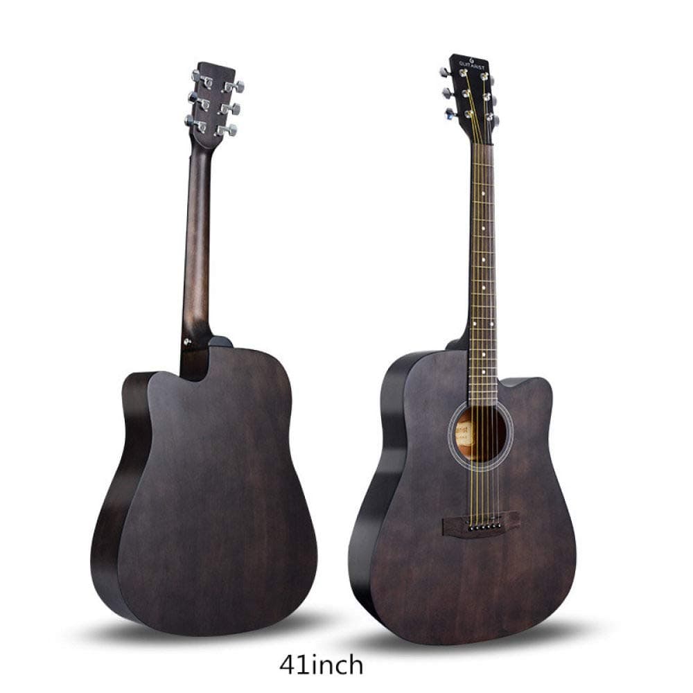 ABMBERTK Guitar ，40 41 inch ，Acoustic Guitar ，nanyang wood glossy Finish ，Rosewood Fingerboard guitar， with guitar strings,41 inches
