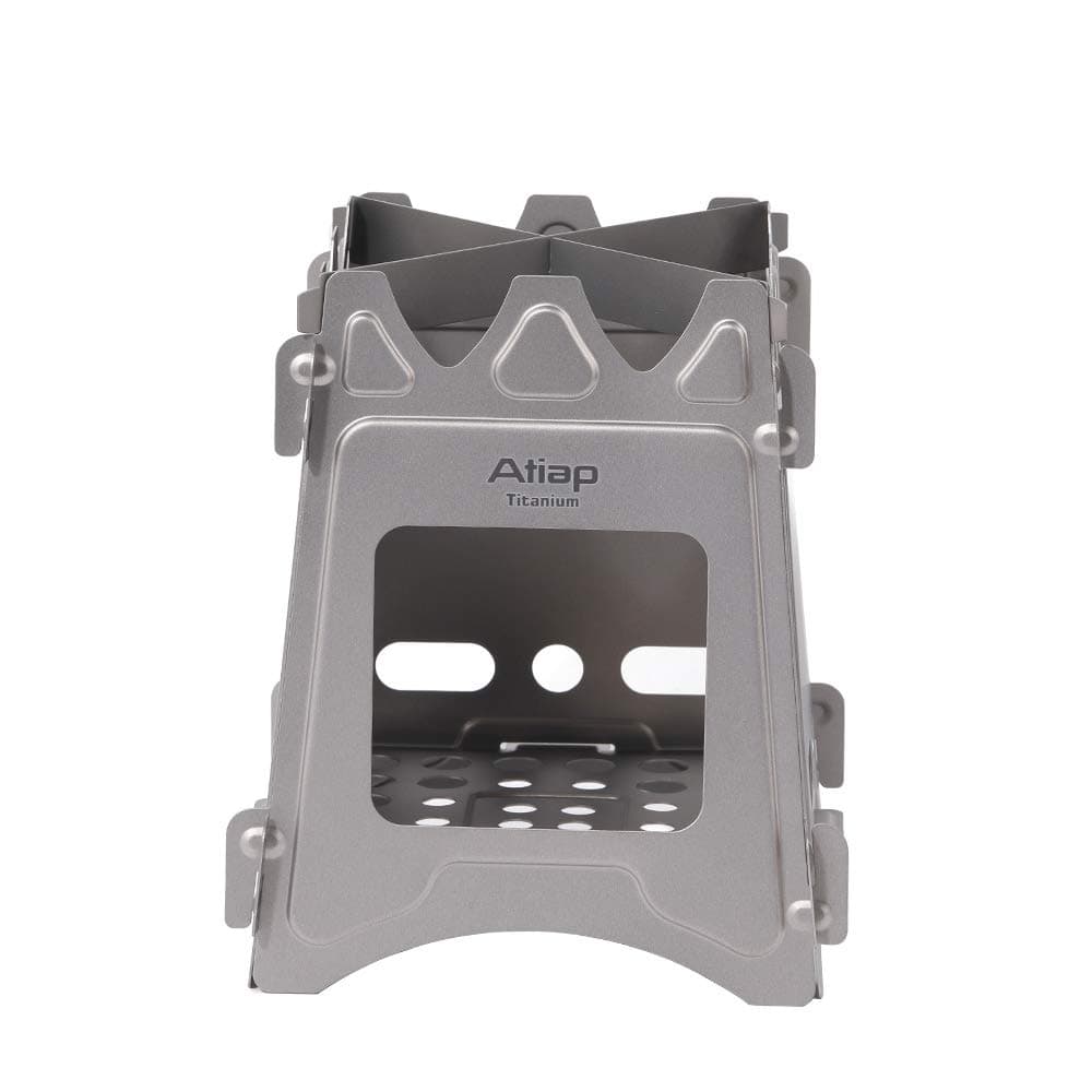 Lightweight Portable backpack stoves for hiking Titanium Wood Stove - Ultralight and Compact Stove for Backpacking, Camping, and Survival-for Wood Burning Camping solo stove