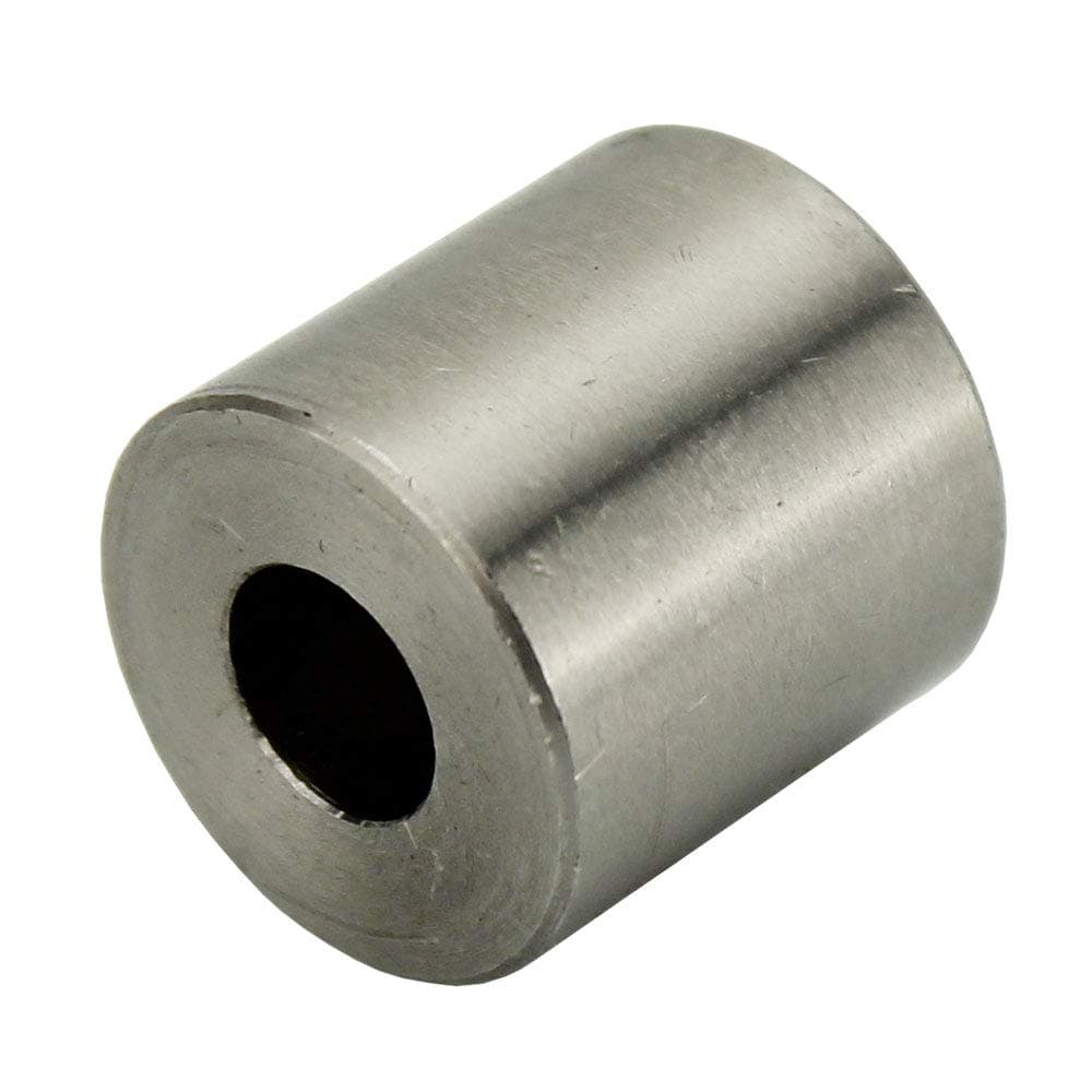 Moebus Steel Design 702386, spacer sleeve for M4, stainless steel V2A, plain, outer diameter: 15 mm, inner diameter: 5.6 mm, length: 20 mm, pack of 5
