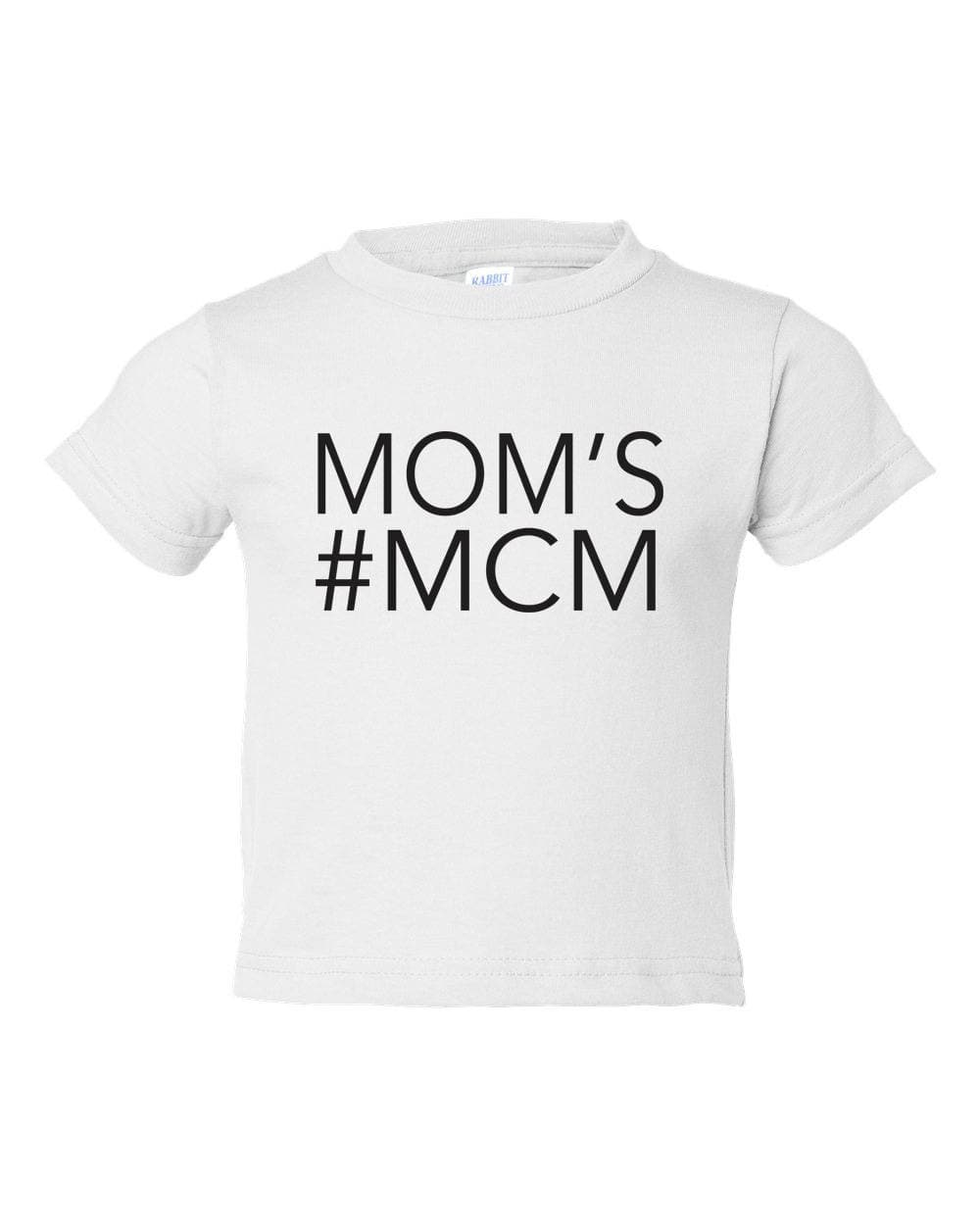 Mom's #MCM Man Crush Monday, toddler shirt, White funny toddler shirt, toddler shirts, toddler boy shirt, toddler clothes, toddler tee