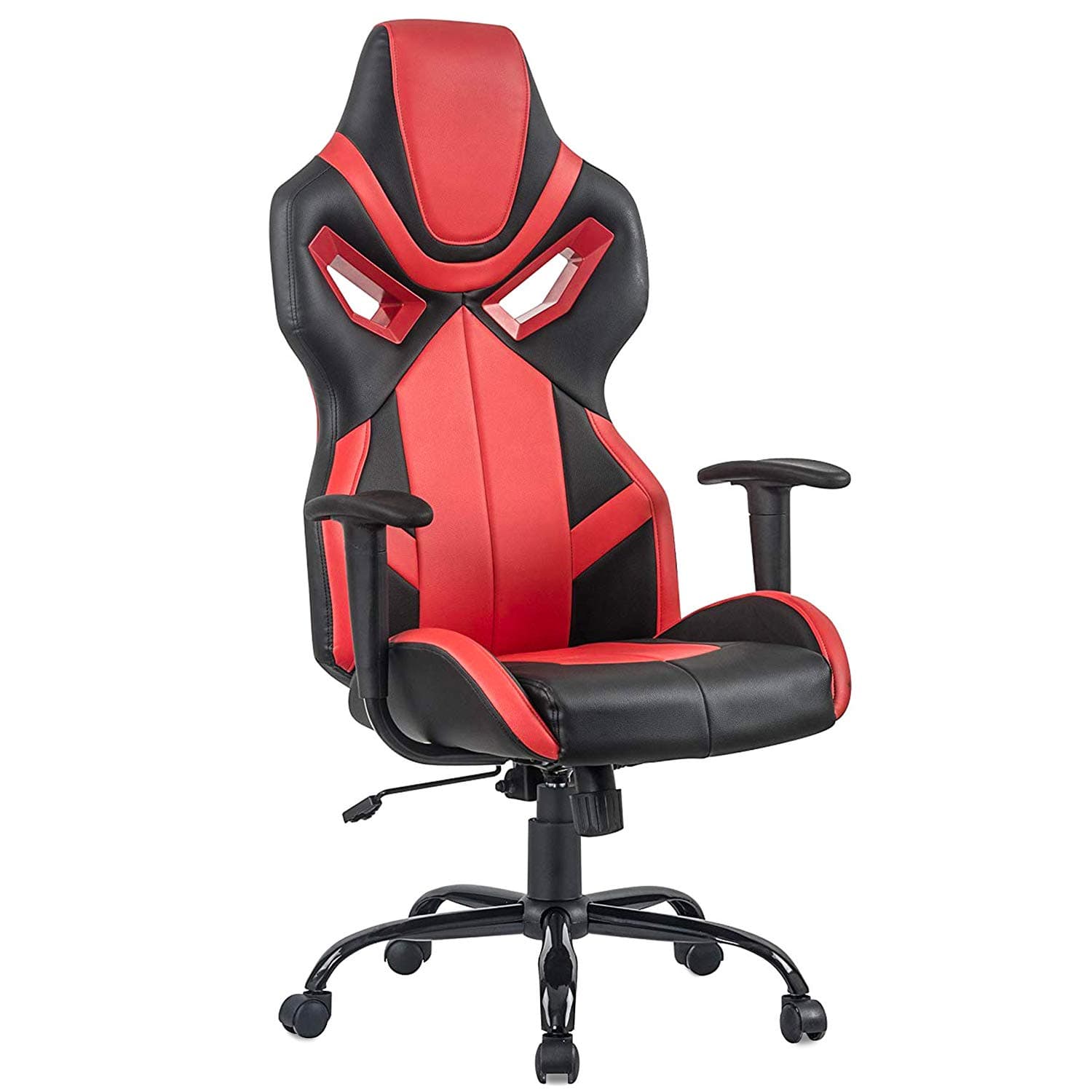 PC Gaming Chair Ergonomic Office Chair Desk Chair Executive Task Computer Chair Back Support Modern Rolling Swivel Chair for Women, Men Red
