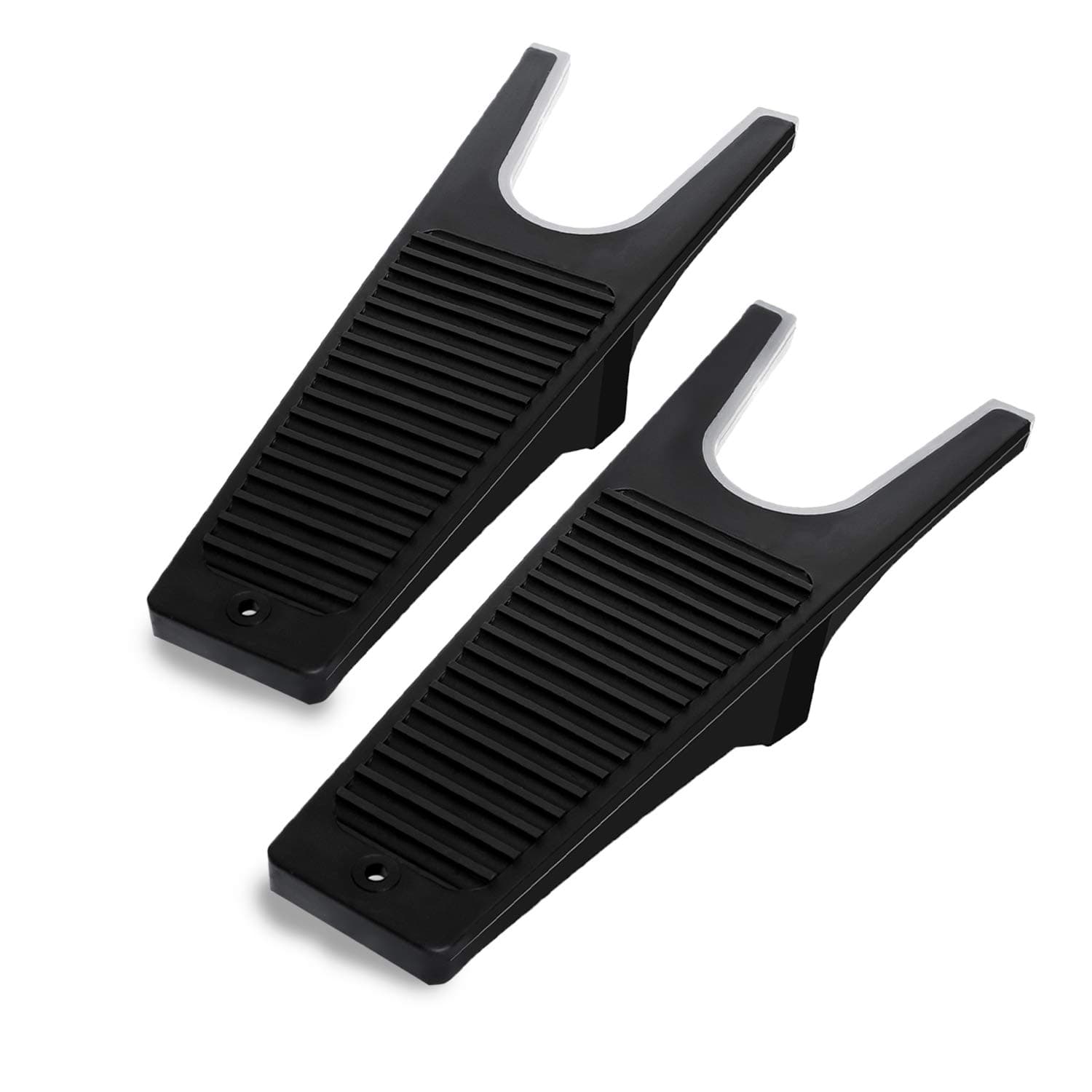 2 pack Boot Jack With Non-Staining Rubber Grip, Removes Rubber, Cowboy, Waders And Work Boots Easily Without Bending Over