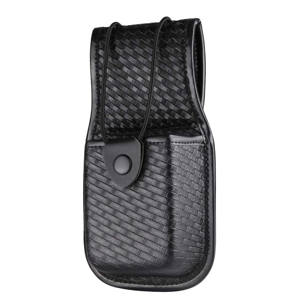 Basketweave Radio Pouch, Universal Radio Holder Pouch for Law Enforcement Duty Belt