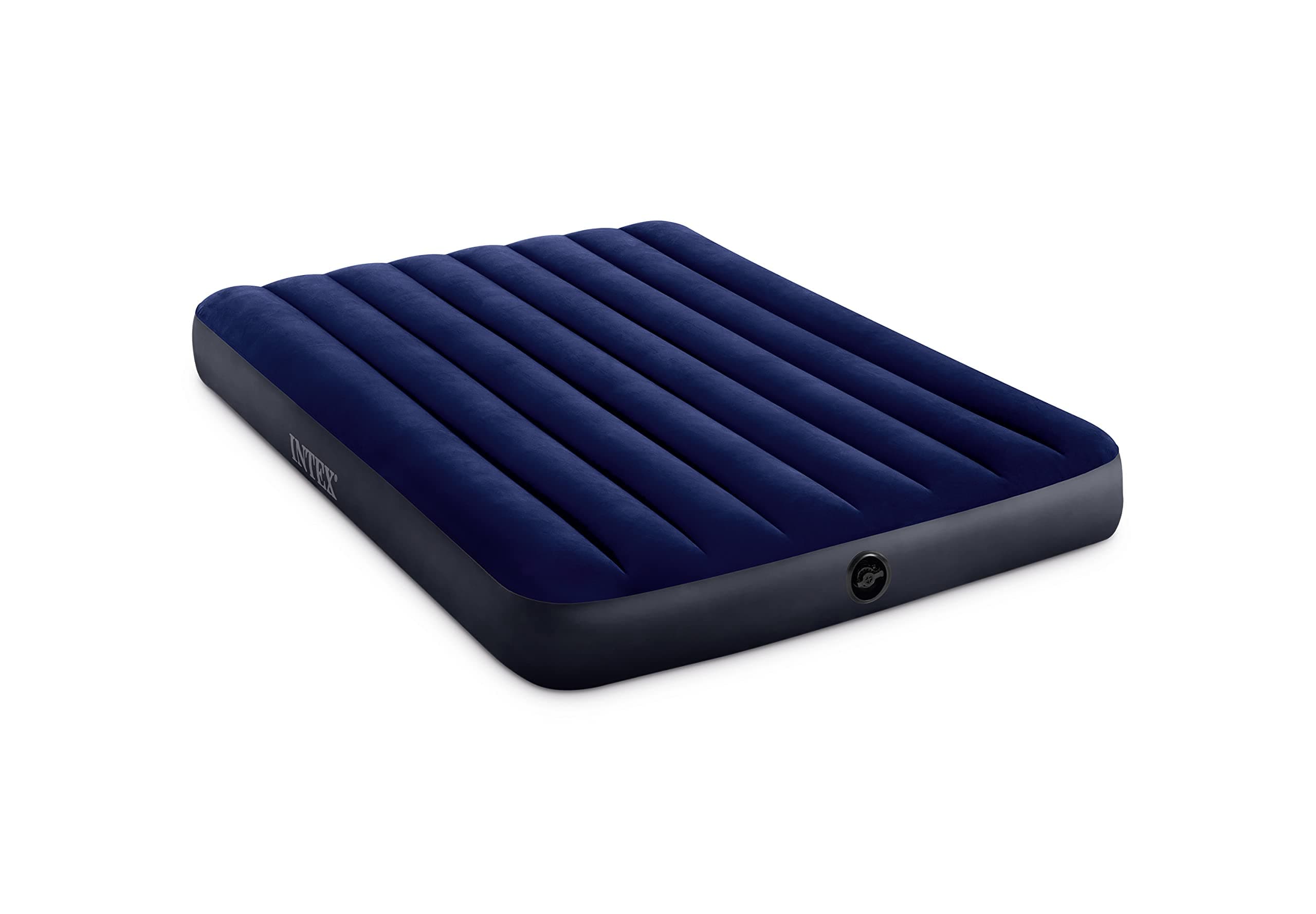 64758E Dura-Beam Standard Downy Air Mattress: Fiber-Tech, Full Size, 10in Bed Height, 600lb Weight Capacity, Pump Sold Separately