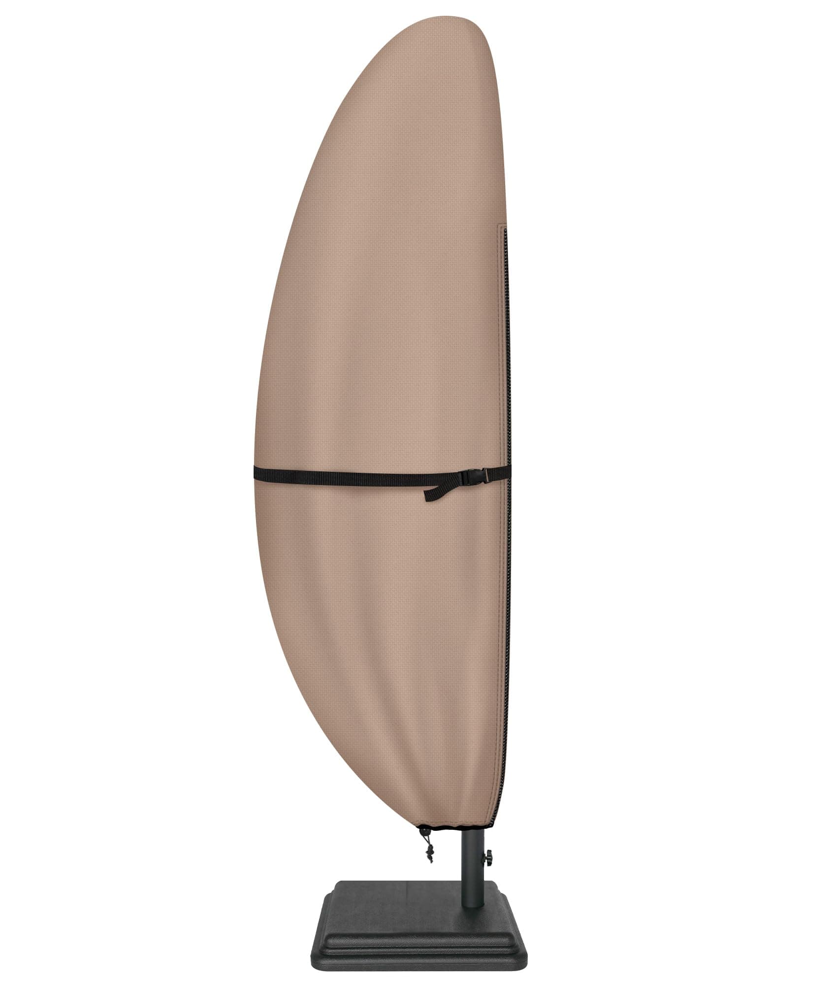 ULTCOVER Patio Umbrella Cover - 600D Waterproof Outdoor Offset Banana Style Umbrella Cover - Fits Cantilever Offset Umbrella 12-14 Feet