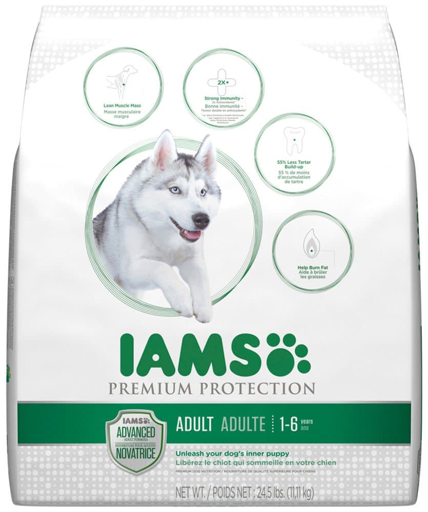 Iams Premium Protection Adult Dry Dog Food 24.5 Pounds