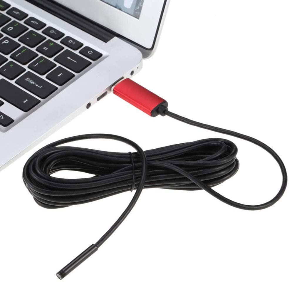 GYTOO Thermal Imaging Camera Endoscope 2in1 HD Waterproof 8mm Probe Diameter, Mobile Phone Android Endoscope Mobile Phone Computer Universal Endoscope 2M