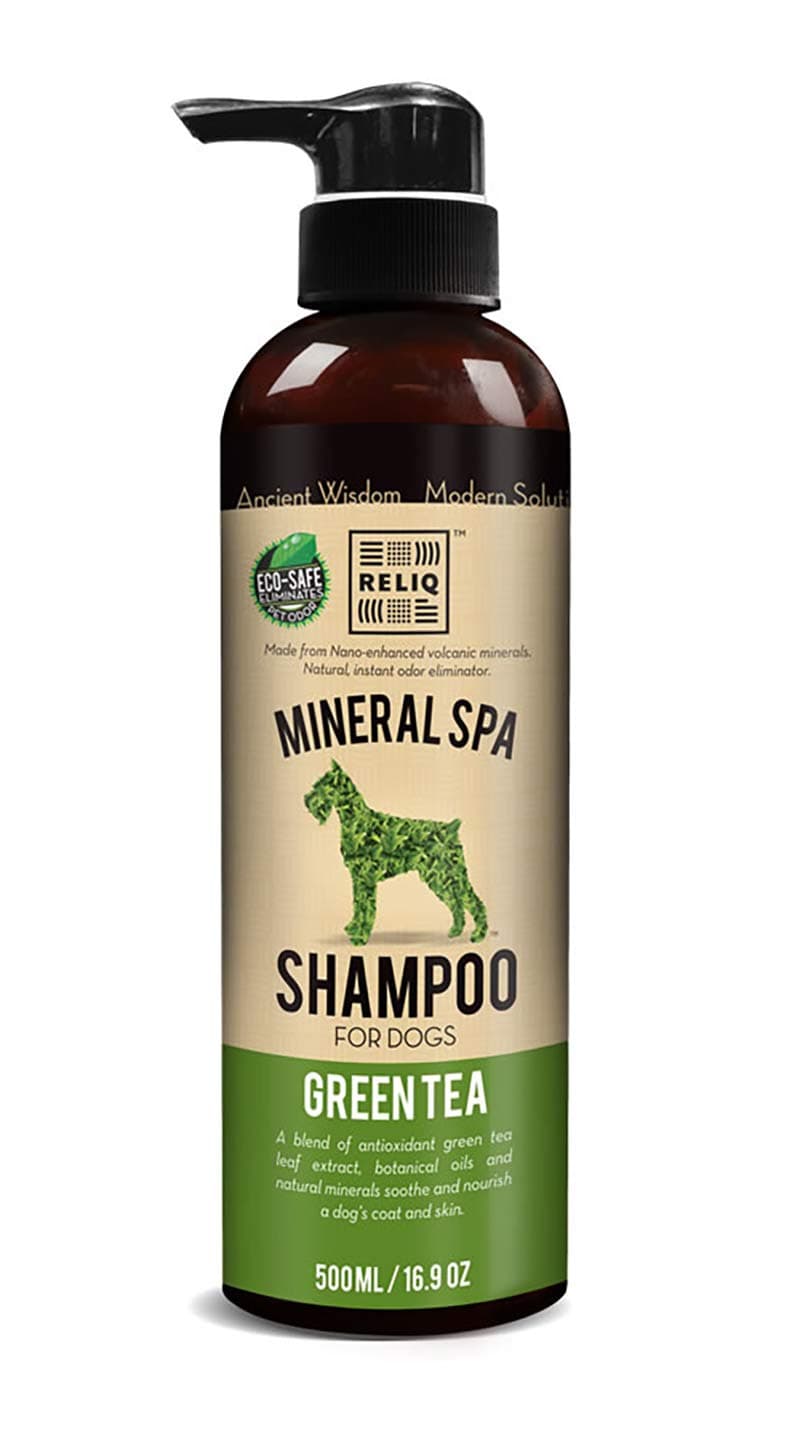 RELIQ Mineral SPA Shampoo Green Tea for Dog and cat