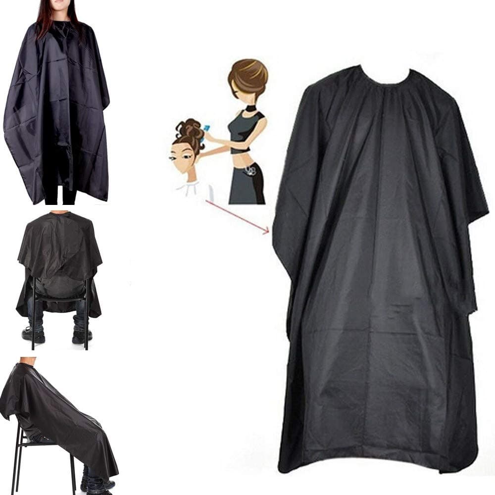 chenqiu Hair Salon Hair Cutting Cape Hair Salon Cape for Haircut Hairdresser Apron Cloth Tool Hairdressing Cape Full Length Unisex Professional Hairdressers Dress Hairdressing Capes