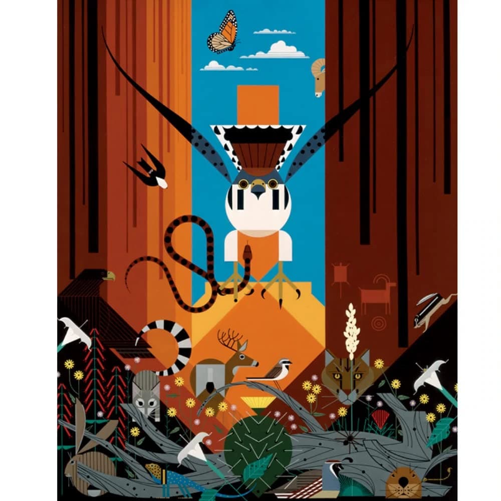 Charley Harper: Canyon Country 1000-Piece Jigsaw Puzzle (Jigsaw)