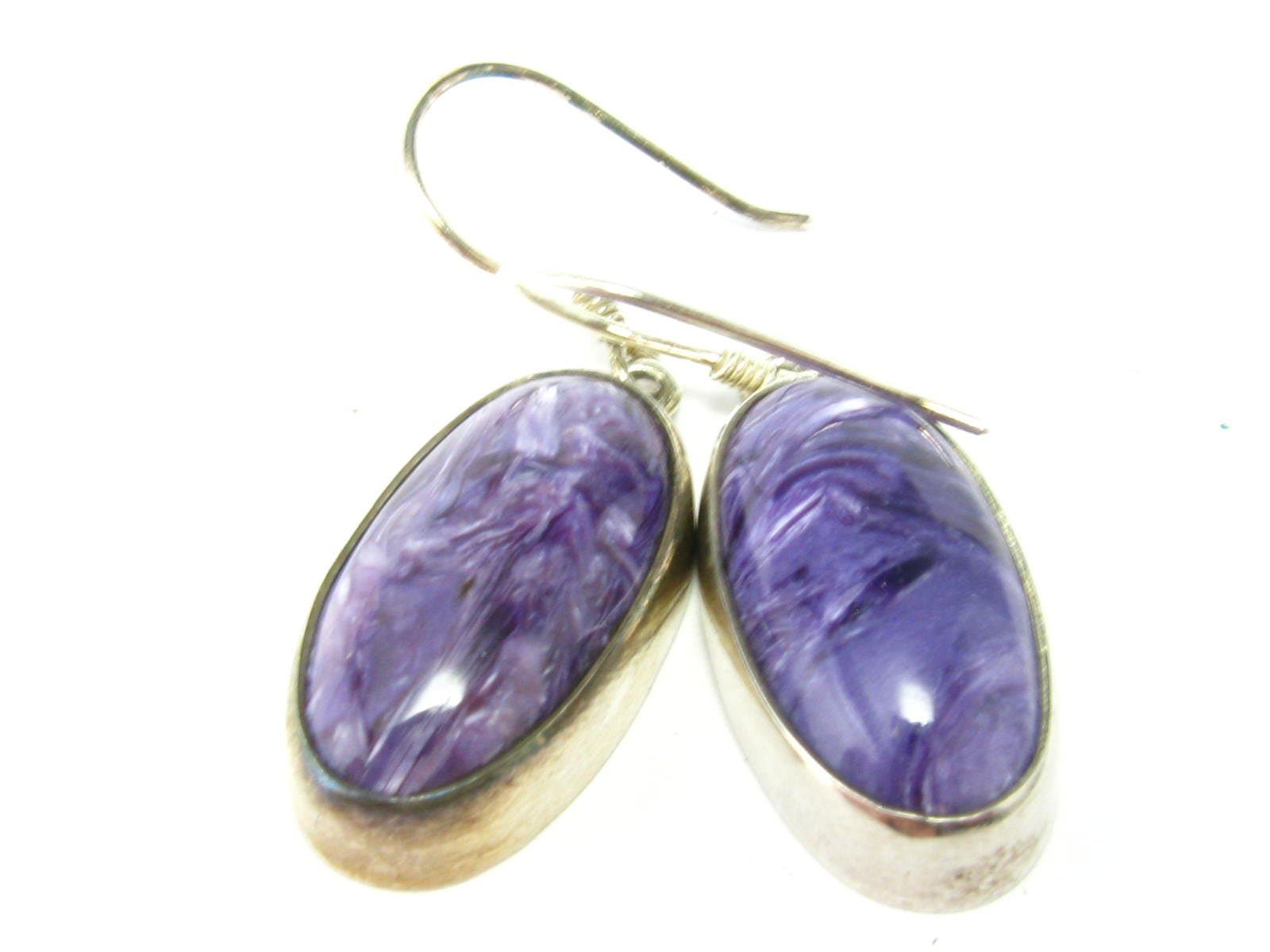 Sterling Silver Earrings - 1.5"