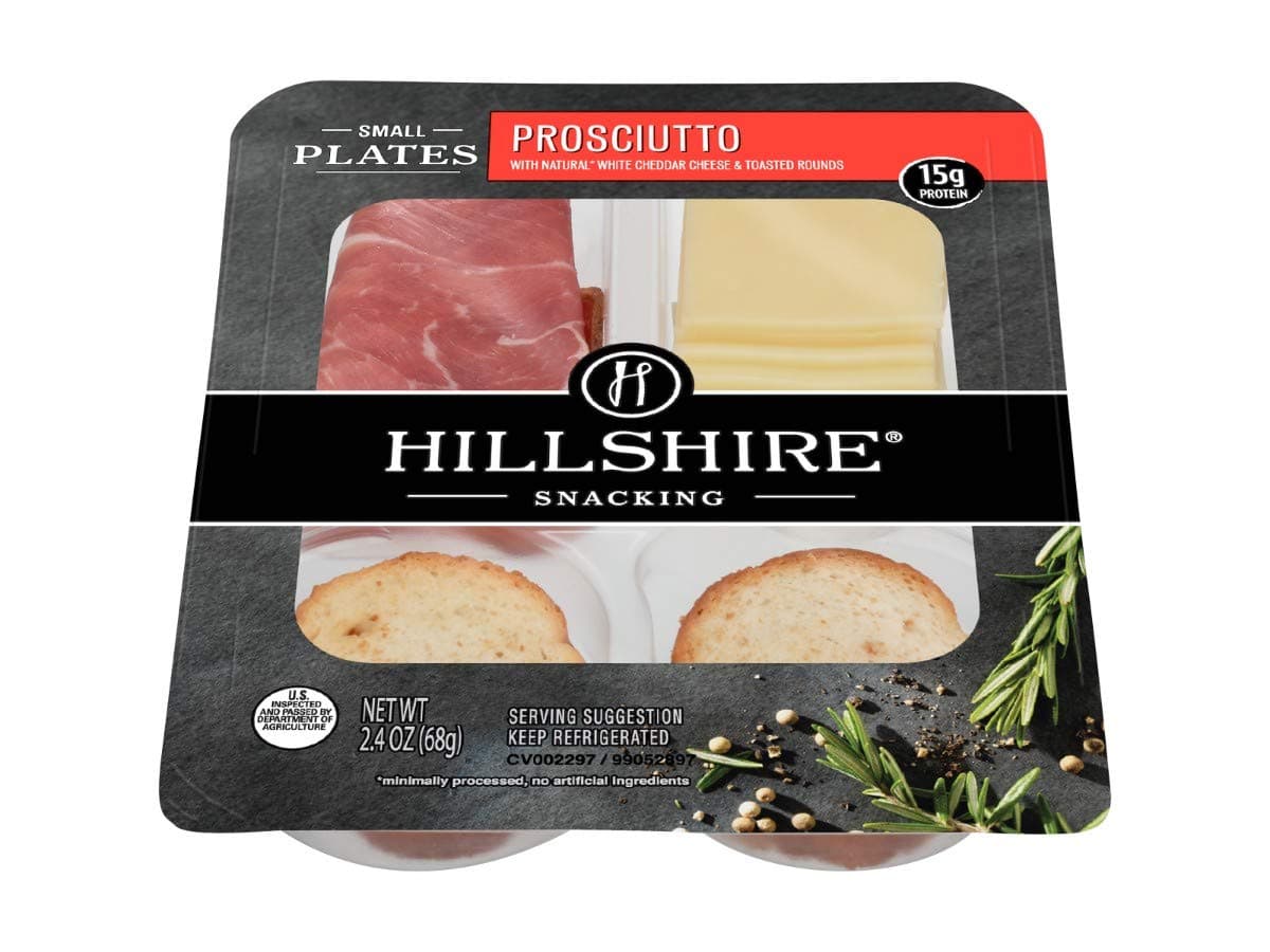 Hillshire Farm Proscuitto Small Plates, 2.4 Ounce -- 12 per case.