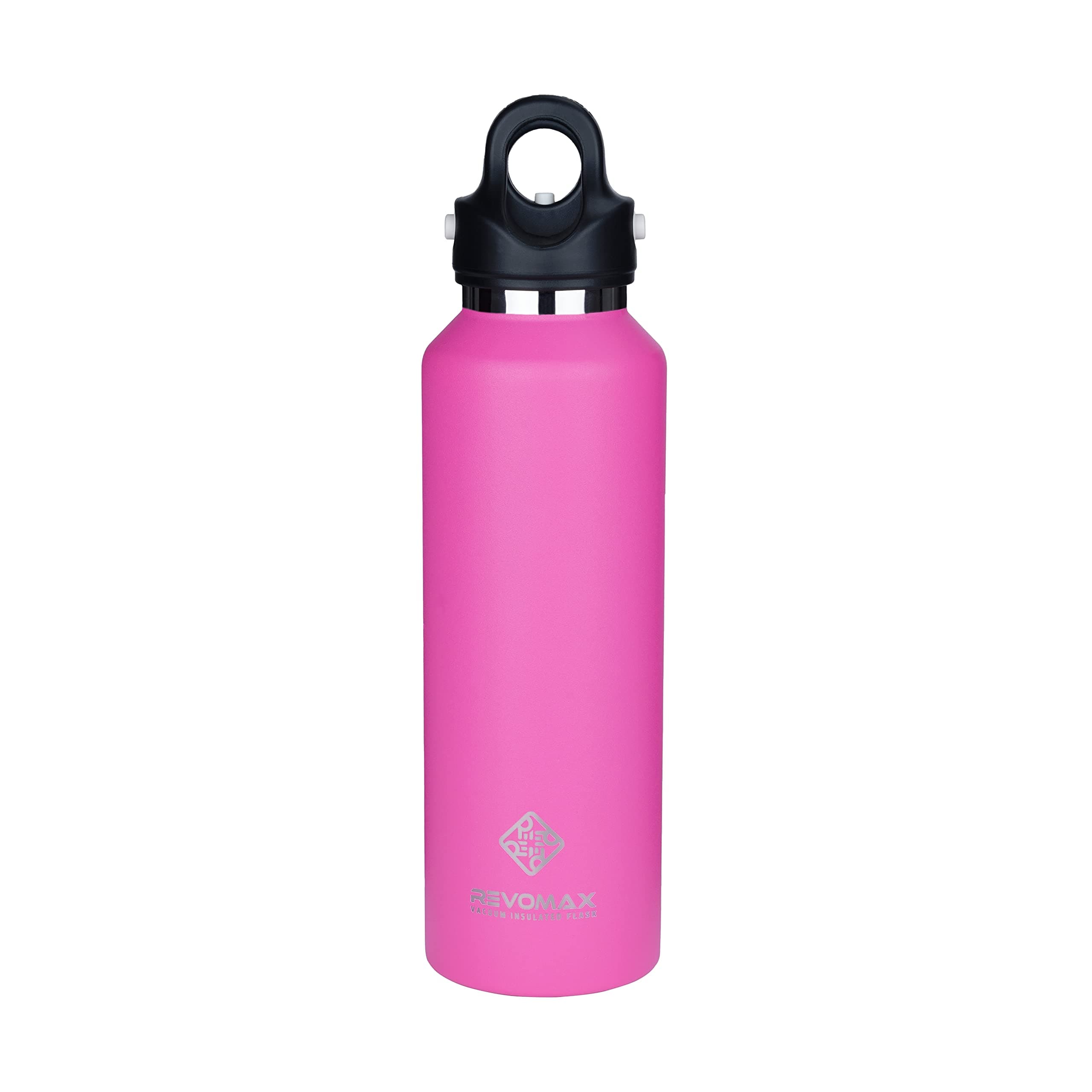 Stainless Steel Vacuum Insulated Water Bottle with Twist-Free Lid, No-Screw Insulated Tumblers, Portable Thermo Flask for Cold or Hot Beverages