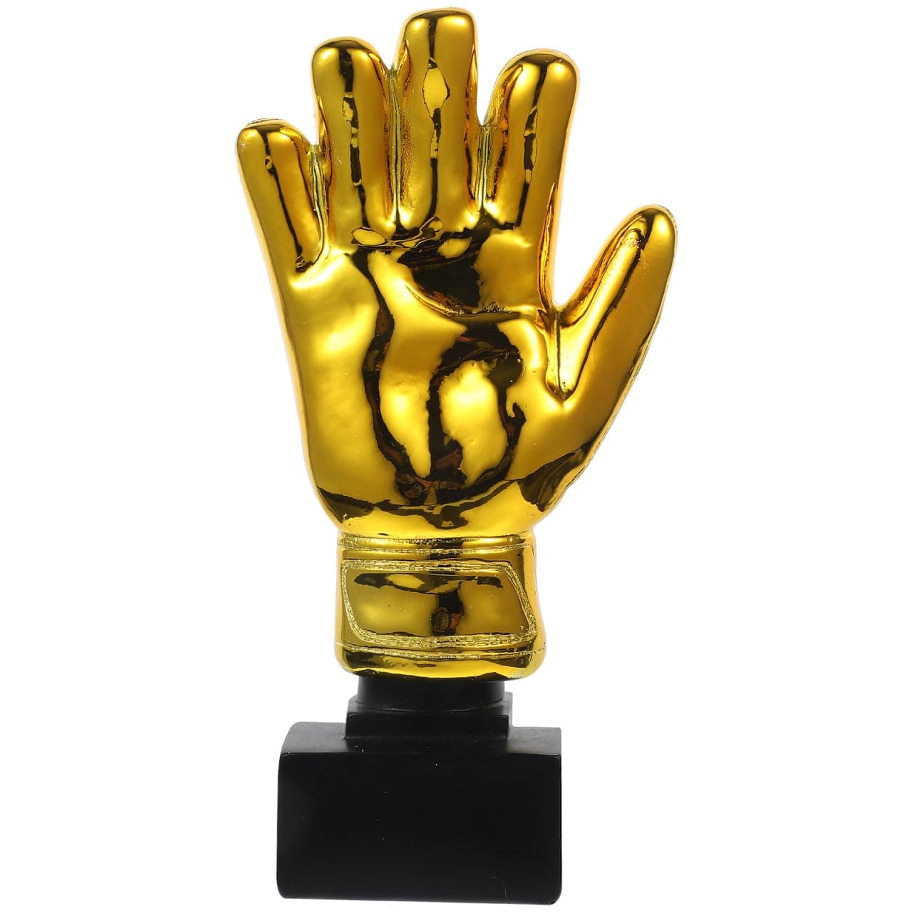 IMIKEYA Award Trophies Goalkeeper Trophy, 10.4 Inch Trophy Gloves Shape Soccer Match Award Cups Fun Prize for Office Kindergarten Celebrations Sports Game Classroom Party Favors for Recognition Gift