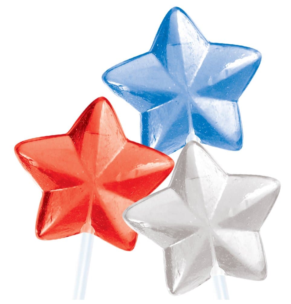 24 STAR Twinkle Pops Assorted 7 Flavors