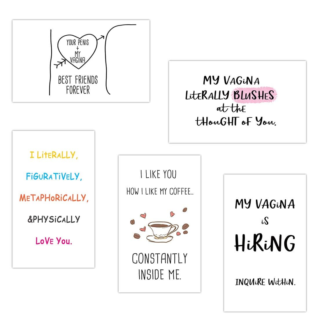 14 Mini Love Notes with Envelopes- Love Notes For Husband, Naughty Love Notes For Him, Tiny Note Cards Notecards For Boyfriend- Doreen002