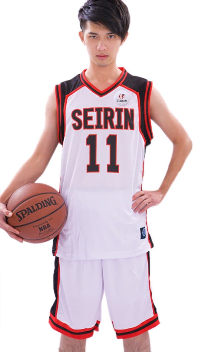 Kuroko Tetsuya Basketball Jersey No.11 Cosplay Sports Suit M Size CC140C