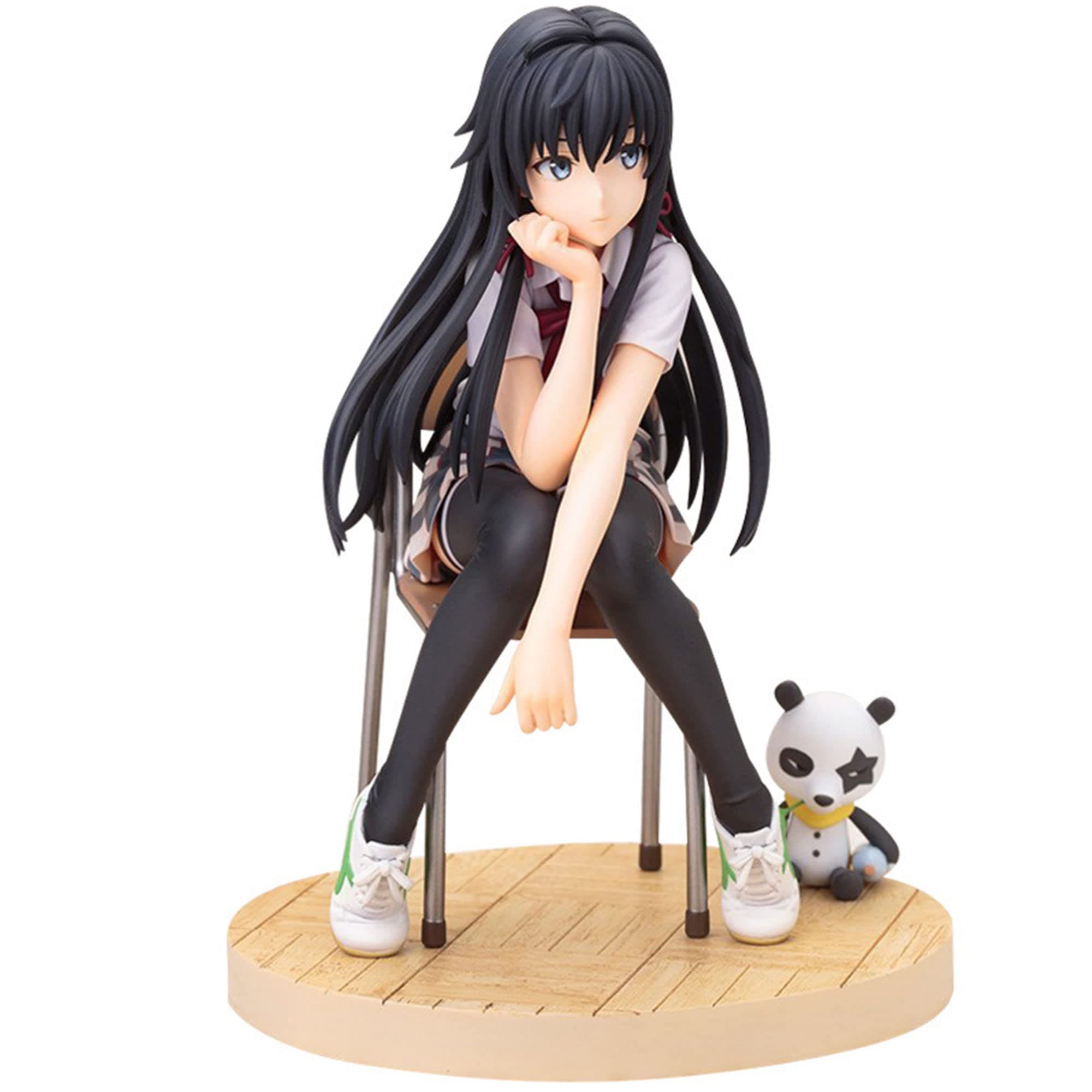 TongyundachengMy Youth Romantic Comedy Is Wrong As I Expected Figure Yukinoshita Yukino Figure Anime Girl PVC Statue Model Desktop Home Decoration