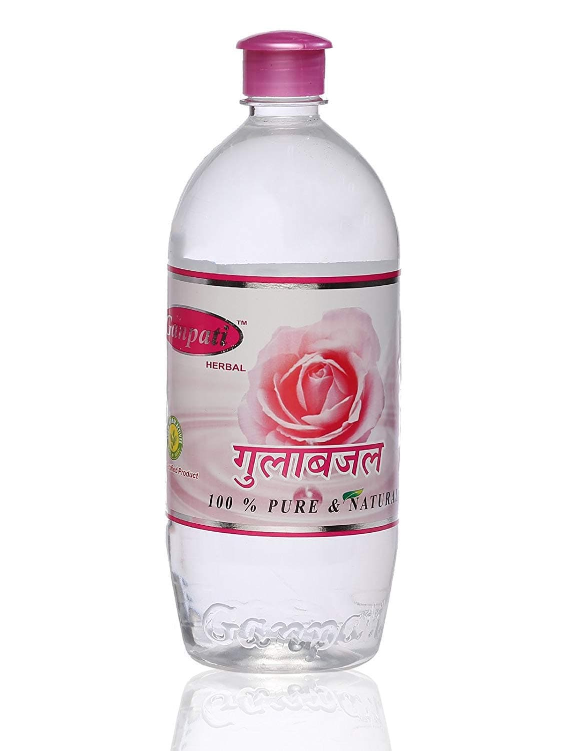 Lecherous Ganpati Herbal Rose Water, Pack of 1000ml