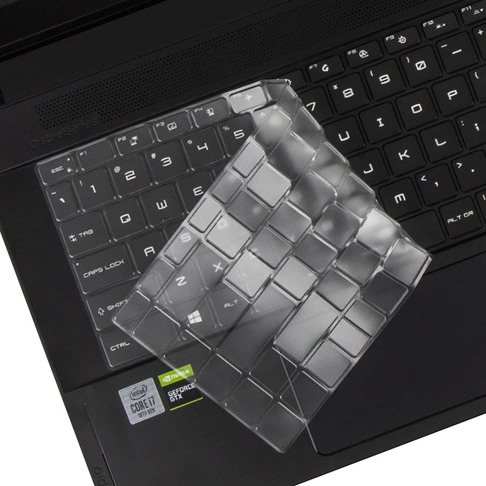 Keyboard Cover for MSI Stealth GS66 2022, Vector GP66, Raider GE66, Stealth 15M 15.6, Modern 15 15A, Creator 15 A10SFS, MSI Prestige 15, Summit E15, MSI Prestige 14 Evo 14" Laptop TPU Protector