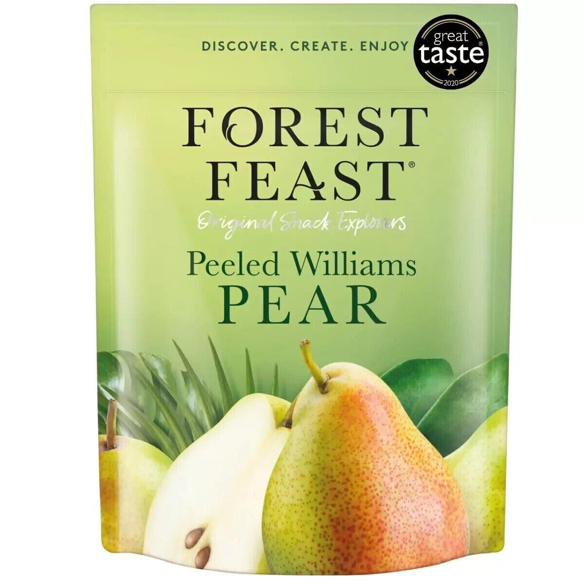 Forest Feast Dried Peeled Williams Pear, 600g Vegan Gluten Free High Fibre