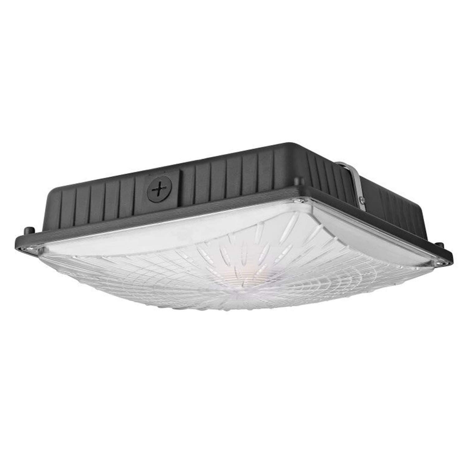 1000LED LED Canopy Light Outdoor, Super Bright 45W 5,300 Lumens, 300W HID/HPS Replacement,10" x 10", Daylight White 5000K, AC110-277V, Ceiling Lighting Fixtures