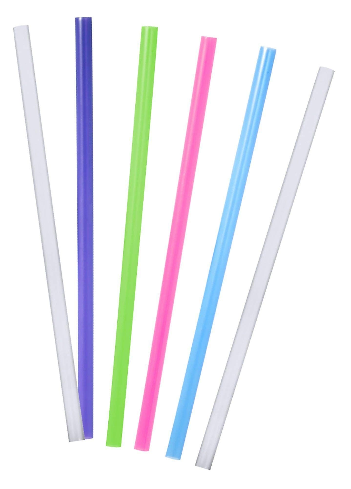 Tervis Straight 6-pk. Fashion Color Straws,Multicolor,9"