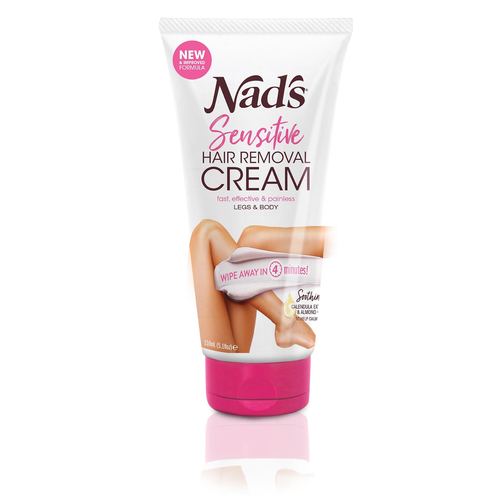 NAD'S 4903En06 Sensitive Hair Removal Cream, 5.1 Ounce